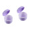2Pcs Lightweight PP Retainer Container Purple Household Denture Case 6