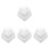 16Pcs White Foam Cake Props for Decorating Practice and Photography 4