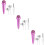 3Pièces Petit Microphone Portable Pour Maison Multi-Usage Coloré 9