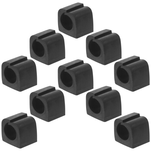 50Pcs Fire Extinguisher Protector Pads Black Plastic Replacement Part