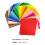 80Pcs DIY Felt Cloth Sheets Assorted Colors for Crafting and Patchwork 10