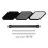 Emblema da Grade Frontal Tricolor para  Tacoma 4Runner Highlander 1