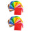 80Pcs DIY Felt Cloth Sheets Assorted Colors for Crafting and Patchwork 7