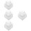 16Pcs White Foam Cake Props for Decorating Practice and Photography 9