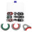 5Ensembles Kit Joints Compresseur Auto Anneaux Argent Nbr+alliage 10