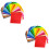 80Pcs DIY Felt Cloth Sheets Assorted Colors for Crafting and Patchwork 8
