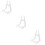3Pièces Râtelier Violon Ukulélé En Transparent Sol Stable 10