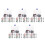 5Ensembles Kit Joints Compresseur Auto Anneaux Argent Nbr+alliage 8