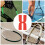 2Pièces Pads Silicone Forme H Accessoire Raquette Tennis Stable 7