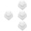 16Pcs White Foam Cake Props for Decorating Practice and Photography 8