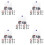 5Ensembles Kit Joints Compresseur Auto Anneaux Argent Nbr+alliage 5