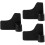 3Pcs Durable Aluminum Bread Maker Paddle Black Nonstick Replacement 7