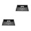 2Pcs Wall Shelf Projector Mount Black with Rounded Edges for Home Use 4