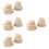 40Pcs Smooth Wooden Stone Stacked Blocks Educational Plaything 9