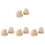 40Pcs Smooth Wooden Stone Stacked Blocks Educational Plaything 4