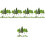 150Pcs Artificial Miniature Trees Green DIY Sand Table Landscape Decor 4