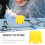 100Pcs Mixing Yellow Small for Plaster 5