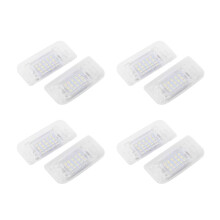 4X Le Feu Arrière de Voiture Convient pour - W242 W246 B-Klasse LED Feu de Plaque D'Immatriculation A2468201566 PZ168