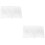 2St Kant Taillelange Bruidssluier Wit Halloween Bruiloft 8
