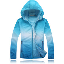3St Ademende Blauwe Zonnebeschermingskleding Uv-Bescherming Jas