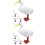 8St Plastic Wind-Up Voor Peuters Motorische Ontwikkeling 5