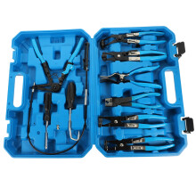 1Set Verstelbare Slangklem Set Met Rubber Voor Auto Reparatie