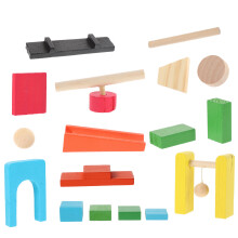 3Sets Educatieve Domino Blokken Set Voor Kinderen in Diverse Kleuren