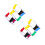 2Sets Bouwblok Speelgoed Pinguïn Educatief Kinderen Multi Kleur 5