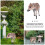 5St Varkens Tuinsteker Acryl Multikleur Licht Ornament 10