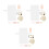 3Sets Gridplaten Voor Tas Knopen DIY Plastic En Metaal 9
