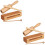 4Sets Khaki Percussieblok Met Mallets Voor Muziekspel En 6