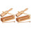 4Sets Khaki Percussieblok Met Mallets Voor Muziekspel En 2