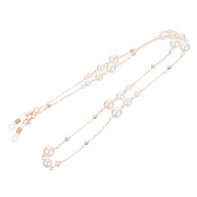 3St Rose Gouden Brillenstring Koperen Ketting Vrouwen En