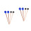 2Sets Percussie Sticks Marimba Mallets Stevig Duurzaam Voor Thuis 4