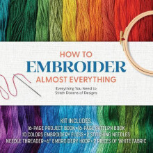 How to Embroider Almost Everything by Wendi Gratz Other Book
