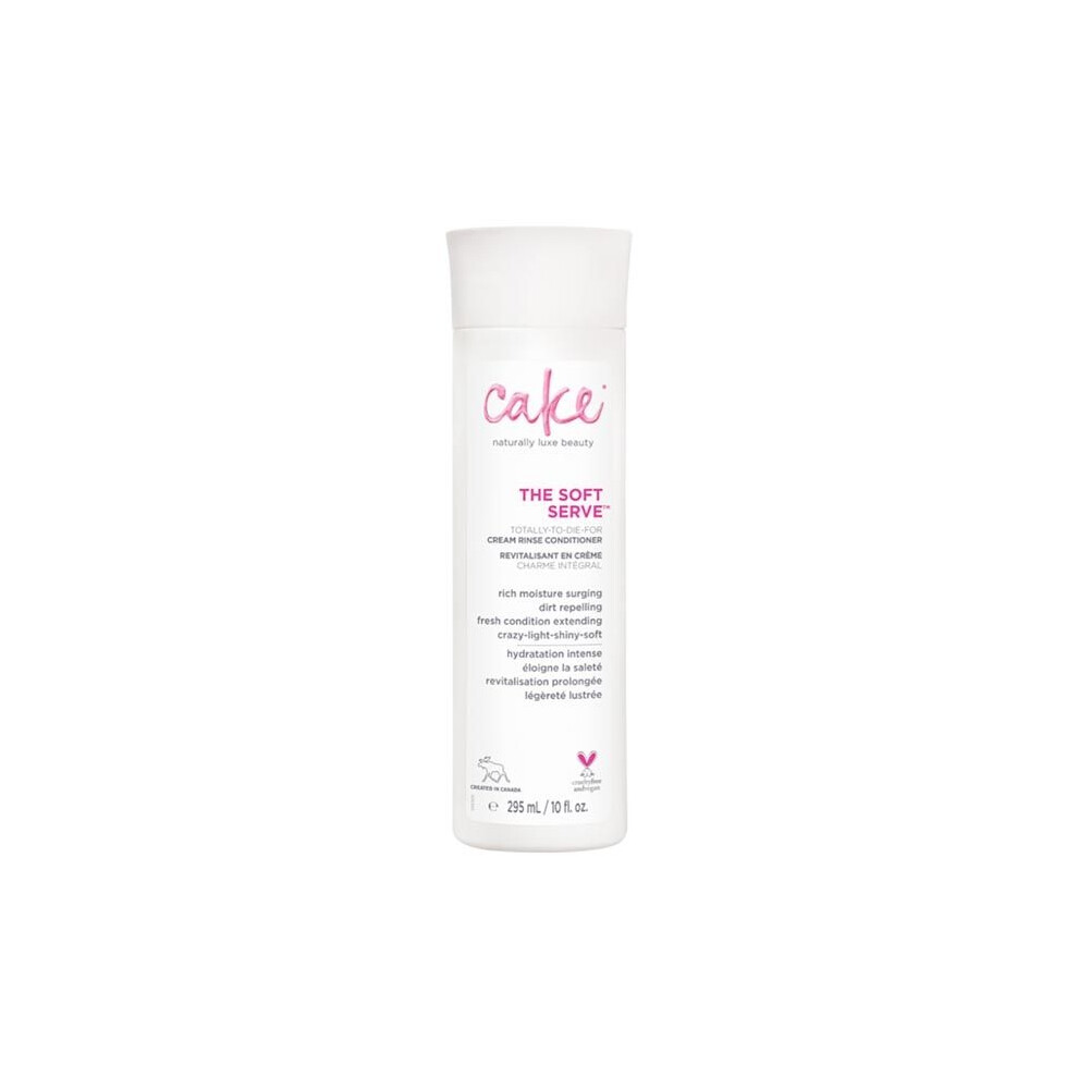 Cream Cake The Soft Serve Rinse Conditioner 295Ml Moisturizing & Softening Conditioner For Dry, Frizzy, And Damaged Hair