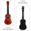2Sets Kleurrijke Plastic Kind Ukulele Beginners Speelgoed Thuis 7