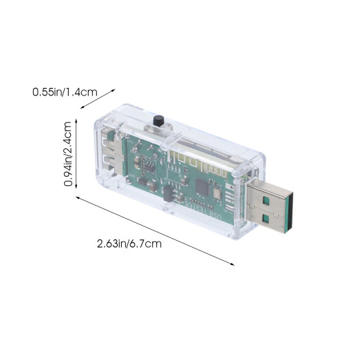 USB Multimeter ABS Voor Autolading Meten 2