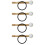 4Sets Egyptische Zangkom Mallets Met Rubberen Ring En Hout 7