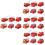 24St Kleine Pull Back Auto's Rood Plastic Kinderspeelgoed Voor Peuters 8