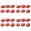 24St Kleine Pull Back Auto's Rood Plastic Kinderspeelgoed Voor Peuters 7