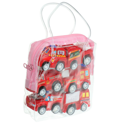 24St Kleine Pull Back Auto's Rood Plastic Kinderspeelgoed Voor Peuters 2