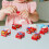 24St Kleine Pull Back Auto's Rood Plastic Kinderspeelgoed Voor Peuters 11
