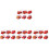24St Kleine Pull Back Auto's Rood Plastic Kinderspeelgoed Voor Peuters 4