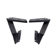 Ditch Light Bracket Hood Hinges Mount Bracket for Journey 2009-2020 Auxiliary LED Pod Light Work Light Holder