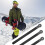 6PCS Snowboard Ankle Ladder Strap, Roller Skating Shoes Strap Snowboard Ladder Strap Binding Replacement with Screws 6