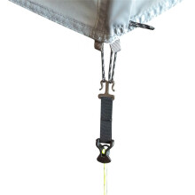 Tenda da Campeggio Fibbia Tenditore per Corda Ganci per Tendalino Porta Corda per Vento Tenda un Doppia Porta Tende da Esterno Pull- Accessori