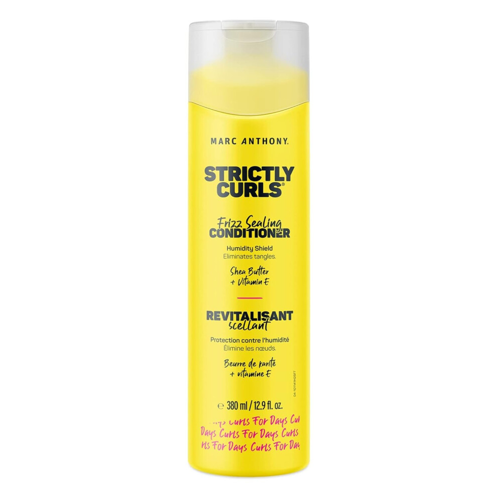 Marc Anthony Strictly Curls Conditioner 380ml Curl Defining & Moisturizing Conditioner for Frizz Control, Soft, Bouncy, and Defined Curls