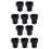 10Pcs Hotend Protective Cover for QIDI Q1 Pro 3D Printer, High-Temperature Resistance, Enhances 3D Printer Performance 2