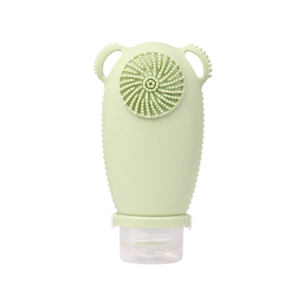 Silicone Travel Refillable Bottle Facial Cleansing Brush Portable Shampoo Bottles Lotion Cosmetics Container H